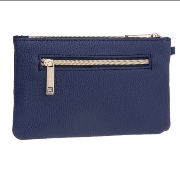 💙 LIZ CLAIBORNE SAFFIANO PHONE CHARGING WRISTLET WITH RFID THEFT PROTECTION - Picture 3 of 5